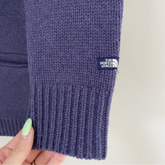 NORTH FACE Jacquardigan Sweater Knit Aztec Print Cardigan Size S - Picture 12 of 16